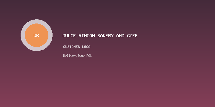 Logo generado para Dulce Rincón Bakery & Café